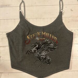 NWT Steve Miller Band Crop Tank